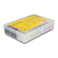 DeLOCK Schrumpfschlauch mit Lötdrahtverbinder Sortimentsbox 308-teilig