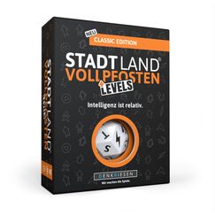 Denkriesen STADTLAND VOLLPFOSTEN Levels Classic Kartenspiel-Erweiterung Party
