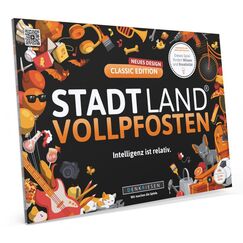 Denkriesen Stadt Land Vollpfosten Spielblock Classic Edition