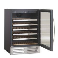 ScanDomestic SV 81 X Weinkühler Freistehend Silber 46 Flasche(n)
