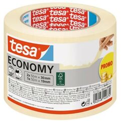 TESA Economy 50 m Maler-Abdeckband Für die Nutzung im Innenbereich geeignet Papier Glace