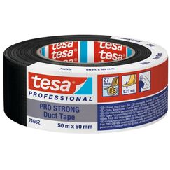 TESA PRO 74662 STRONG 50 m Maler-Abdeckband Für die Nutzung im Innenbereich geeignet Polyethylen Schwarz