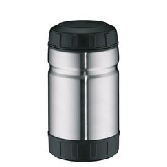 Alfi Outdoor Rund Behälter 1 l Schwarz, Edelstahl 1 Stück(e)
