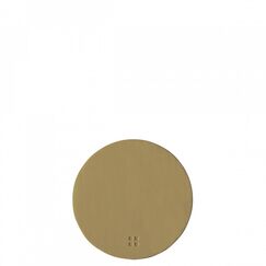 Sola Glasuntersetzer rund PVC Gold ø 11 cm - Elements Ambiente