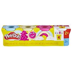 Play-Doh 4er-Pack Konfettiknete