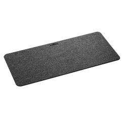 Durable 708158 Schreibtischunterlage PET-Filz Anthrazit