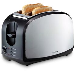 Trisa Crispy Toast 8 2 Scheibe(n) 900 W Schwarz, Silber