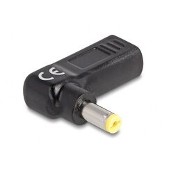 DeLOCK Adapter für Notebook Ladekabel USB Type-C Buchse zu Acer 5,5 x 1,7 mm Stecker 90° gewinkelt