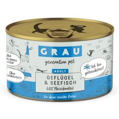 Grau 7800.00 Katzen-Dosenfutter 200 g