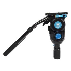 Sirui SVH15 Stativaufsatz Schwarz Aluminium 1/4, 3/8" Flüssigkeit
