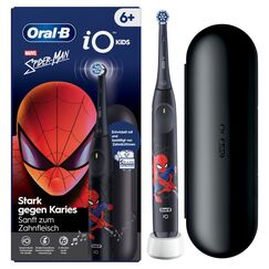 Oral-B iO Kids 6+ Spiderman Elektrische Zahnbürste inkl. 1 Aufsteckbürste, 1 Reise-Etui