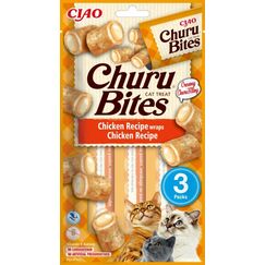 CIAO Churu Bites Chicken Recipe wraps Chicken Katze Leckerli Huhn 10 g