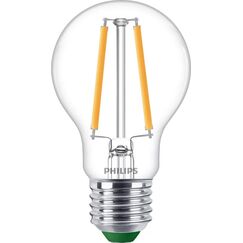 Philips Filament-Lampe, transparent, 40 W, A60 E27 x 3