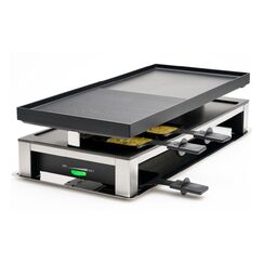 Solis 7611210977582 Raclette Grill 10 Person(en) Schwarz, Edelstahl