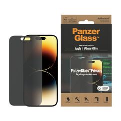 PanzerGlass ® Privacy Displayschutz iPhone 14 Pro | Classic Fit