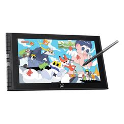 XPPen Artist 12 3rd Grafiktablett Schwarz, Silber, Grau 5080 lpi 264 x 149 mm USB