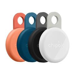 Chipolo LOOP Artikel Finder Anthrazit, Koralle, Blau, Weiß