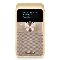 Sangean DDR-8 WA Radio Persönlich Digital Weiß, Asche