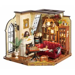 ROBOTIME DG175 DIY-Miniatur-Haus/Bücherecke DIY-Miniaturhaus