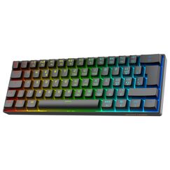Deltaco Gaming GAM-175-CH Tastatur USB QWERTZ Schweiz Schwarz, Farbe: Schwarz, Länge: 1,8 m