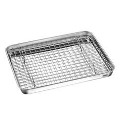 GEFU 14765 Backofenrost & Backblech Grill & Backofen Rechteckig Edelstahl
