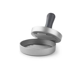 Ibili 748002 Hamburger-Presse Metallisch Aluminium