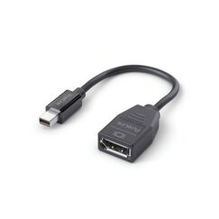 PureLink IS161 Videokabel-Adapter 0,1 m Mini DisplayPort DisplayPort Schwarz