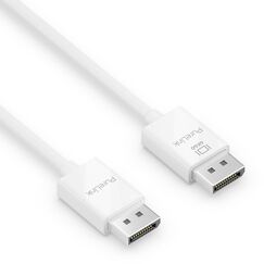 PureLink Premium 4K DisplayPort Kabel – 1,50m, weiß