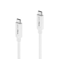 PureLink IS2520-010 USB Kabel USB4 Gen 2x2 1 m USB C 20 Gbit/s Weiß