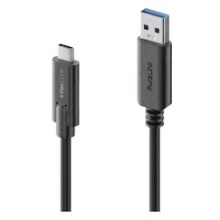 PureLink IS2601-015 USB Kabel USB 3.2 Gen 1 (3.1 Gen 1) 1,5 m USB A USB C 5 Gbit/s Schwarz