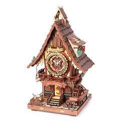 ROBOTIME LC901C DIY-Miniatur-Haus/Bücherecke 3D-Puzzle