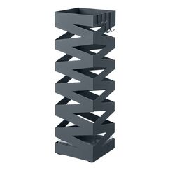 Songmics LUC016G01 Regenschirmständer Metall Anthrazit