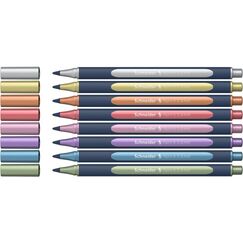 Schneider Schreibgeräte Paint-It 050 Anklippbarer versenkbarer Stift Kupfer, Gold, Metallicblau, Metallic green, Metallic rot, Metallic violett, Rose, Silber 8 Stück(e)