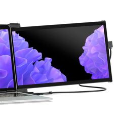 Mobile Pixels Duex Plus DS Tragbarer Monitor Schwarz 33,8 cm (13.3") LCD 1920 x 1080 Pixel