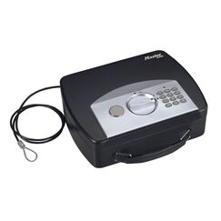 MASTER LOCK P008EML Tragbarer Safe 2,17 l Stahl Schwarz