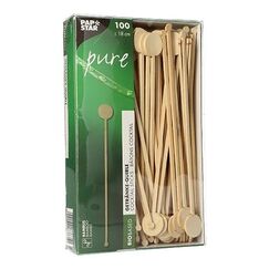 Papstar 88232 Wegwerf-Löffel Holz Natürlich/Natur 100 Stück(e)