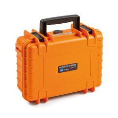 B&W Cases 1000/O/SI Werkzeugkoffer Orange Polypropylen (PP)