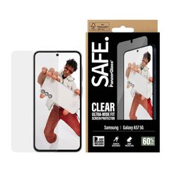 PanzerGlass SAFE. by ® Displayschutz Samsung Galaxy A57 5G | Ultra-Wide Fit m. EasyAligner