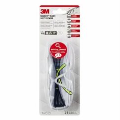 3M SF415C1 Schutzbrille Polycarbonat (PC) Schwarz, Gelb