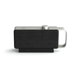 FALLER OSKAR Tragbarer Mono-Lautsprecher Schwarz, Silber 4 W