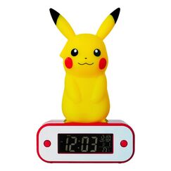 TEKNOFUN 811359 Wecker Digitaler Wecker Rot, Weiß, Gelb