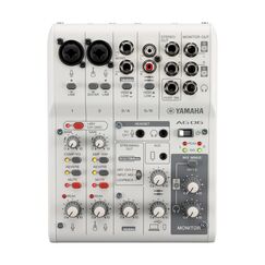 Yamaha AG06 MK2 White 6 Kanäle Weiß