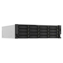 QNAP TS-h2287XU-RP NAS Rack (3U) Intel Xeon E E-2336 32 GB DDR4 0 TB QuTS hero Schwarz, Weiß