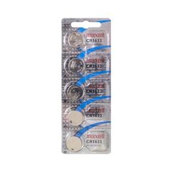 Maxell 18586600 Haushaltsbatterie Einwegbatterie CR1632 Zink-Mangan-Dioxid (Zn/MnO2)