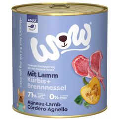 WOW.Pet 9120063681594 Hunde-Dosenfutter Lamm Adult 800 g