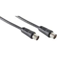 NIWOTRON 09-6357 Koaxialkabel 5 m IEC Schwarz