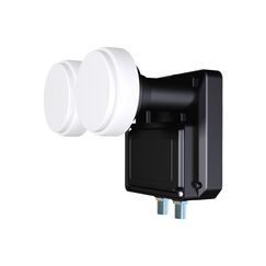 Inverto IDLB-TWNM21-MNOO6-8PP Twin LNB 10,7 - 11,7 GHz Schwarz