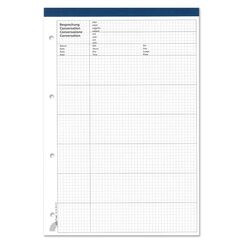 Schoch Vögtli 031213 Notizbuch A4 50 Blätter Weiß