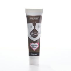 Rainbow Dust ProGel Brown 25 g Gel Braun Künstliche Lebensmittelfarbstoffe