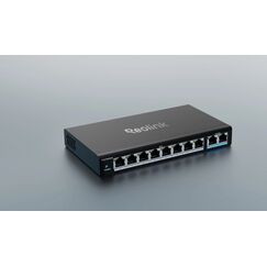 Reolink 8 PORT POE SWITCH 120W Unmanaged Gigabit Ethernet (10/100/1000) Power over Ethernet (PoE) 1U Schwarz